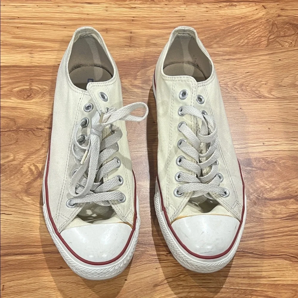 Converse Chuck Taylor All Star Low Top – Natural / Off-White Canvas - Picture 2 of 6